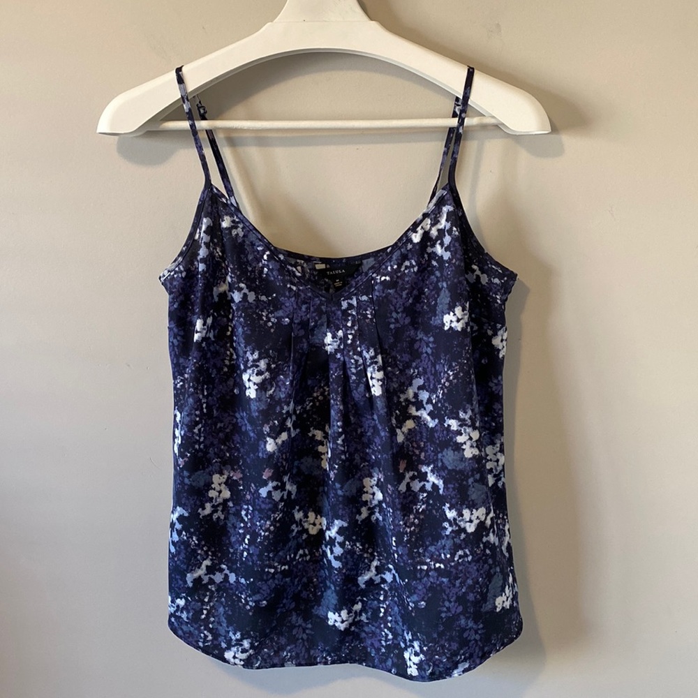 Aritzia Talula Waverly Silky Spaghetti Strap Blouse